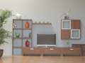 Living room furniture wall units